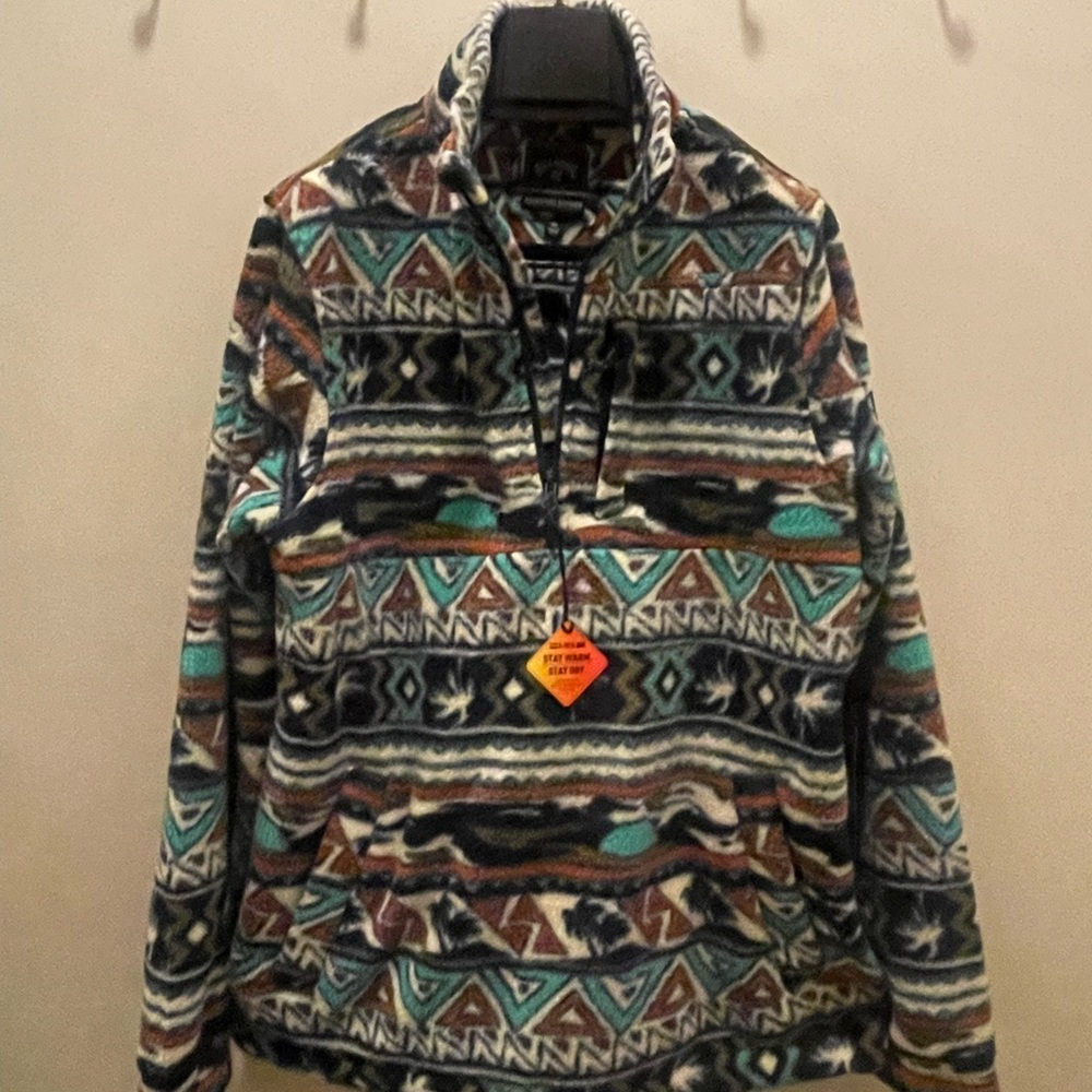 Brand New - Billabong A/Div Boundary Half - Zip Mock Neck Pullover - with tags